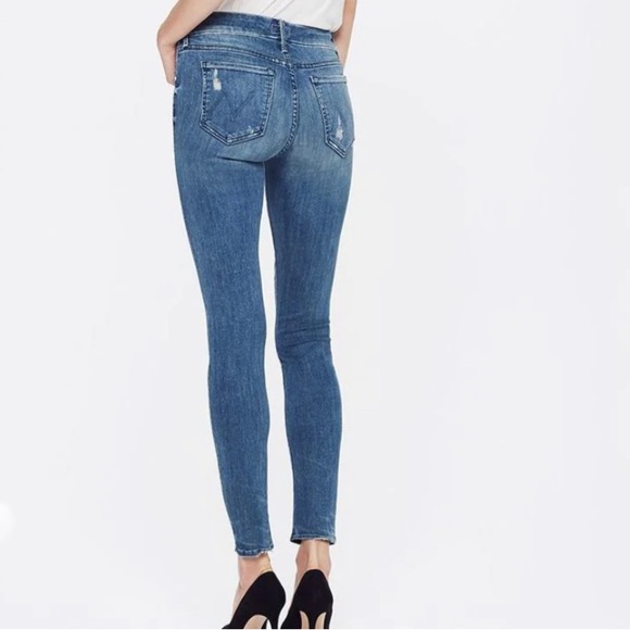 MOTHER THE LOOKER in graffiti girl JEANS - Picture 2 of 10